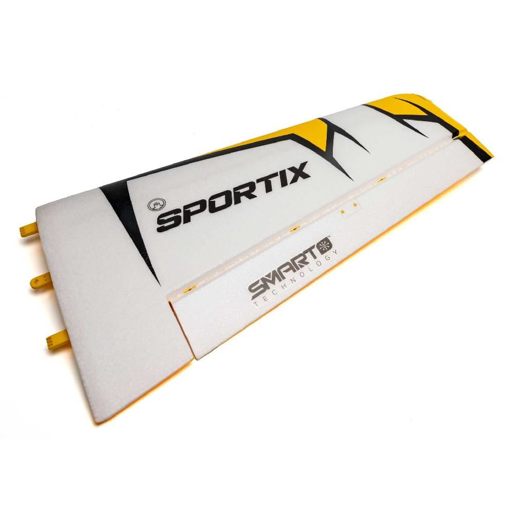 E Flite Right Painted With Aileron Servo Wing: Sportix 1.1M
