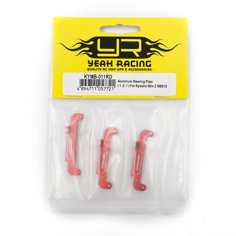 Yeah Racing Aluminum Setting Steering Plate (-1 ,0 ,1 ) For Kyosho Mini-Z MB010