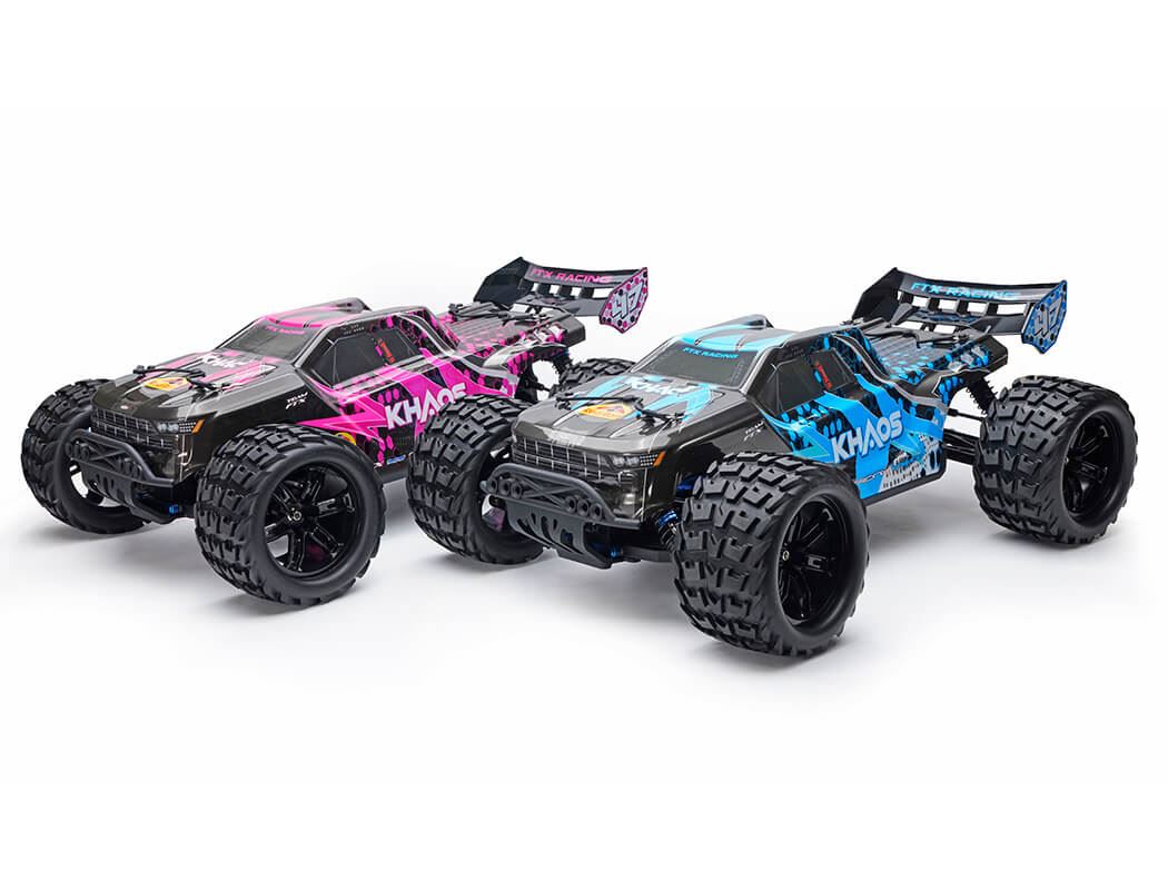 Ftx Khaos 1/10 Brushless 4Wd Truggy Rtr With 3S Lipo & Charger - Purple