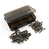 Yeah Racing Titanium Screw Assorted Set W/Box For Kyosho Turbo Optima