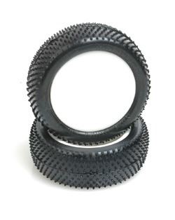Schumacher Mini Pin -Pre-Glued Yellow Front Hex Drive (pr)