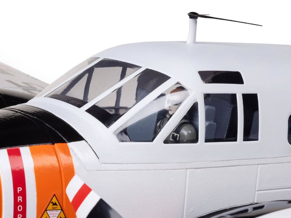 E Flite Beechcraft D18/Rc-45J 1.5M Pnp