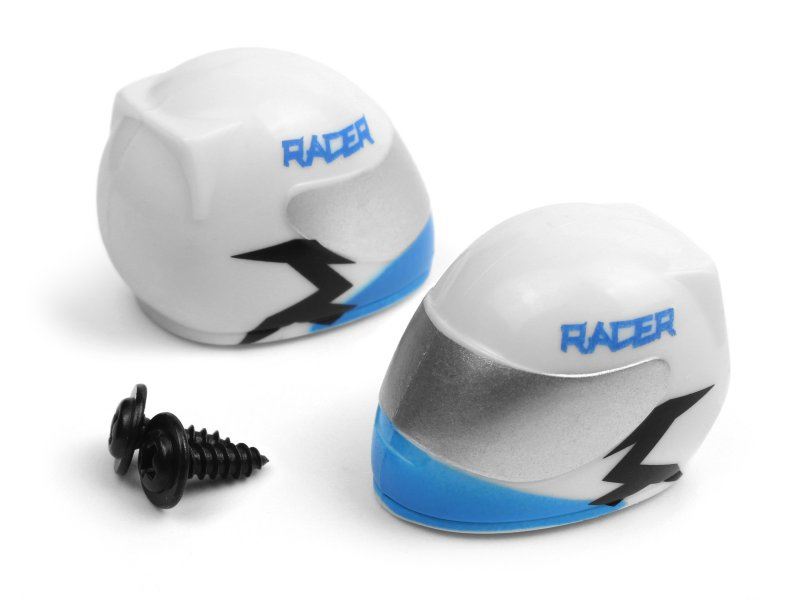 Driver Helmet (Blue/2Pcs)