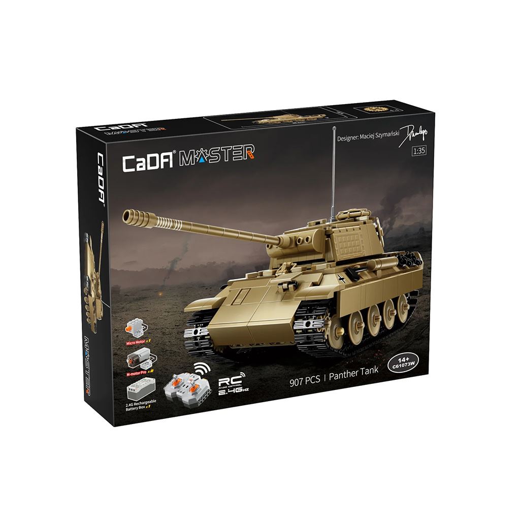 Cada Panther Tank -  907Pcs