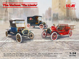Icm The Various 'Tin Lizzie' Ford Model T Variants (Set Of 3)