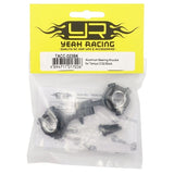 Yeah Racing Aluminum Steering Knuckle for Tamiya CC02 Black