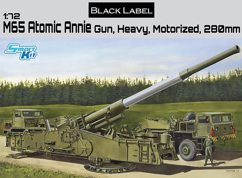 Dragon 1/72 M65 Atomic Annie Gun