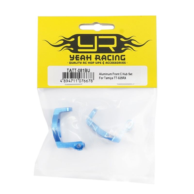 Yeah Racing Aluminum Front C Hub Set For Tamiya Tt-02 Type-Srx
