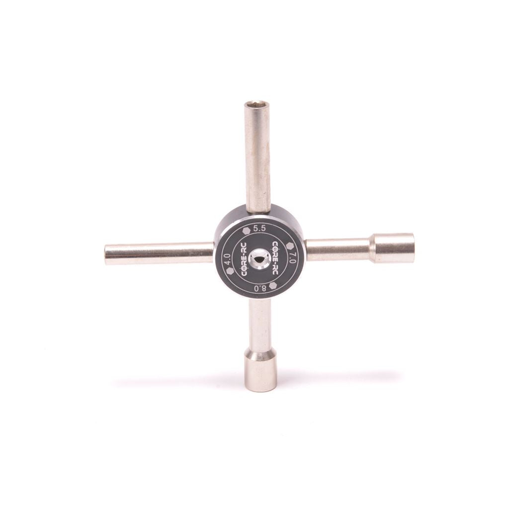 Core Rc 4 Way Wrench Large 4.0, 5.5, 7.0, 8.0Mm