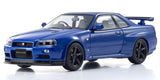 Kyosho 1:43 Nissan Skyline R34 Gt-R V-Spec Ii Bayside Blue
