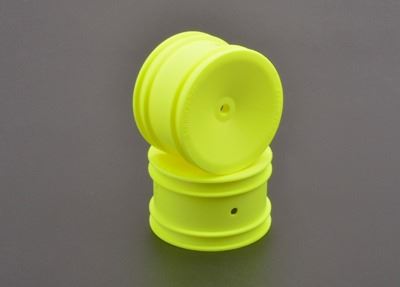 Schumacher Wheel Rear Off-Road - Neon Yellow - 1 Pair