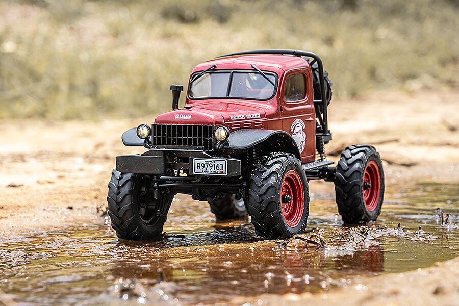 FMS FCX 1/24TH POWER WAGON SCALER RTR - RED