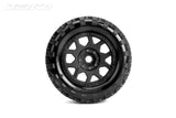 Jetko Ex Tyre Mt Raptor Belted 3.8In 17Mm-12Mm Black Wheel