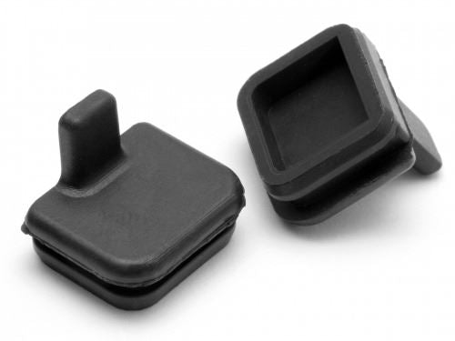 HPI Rubber Cap 10X11mm (Black)