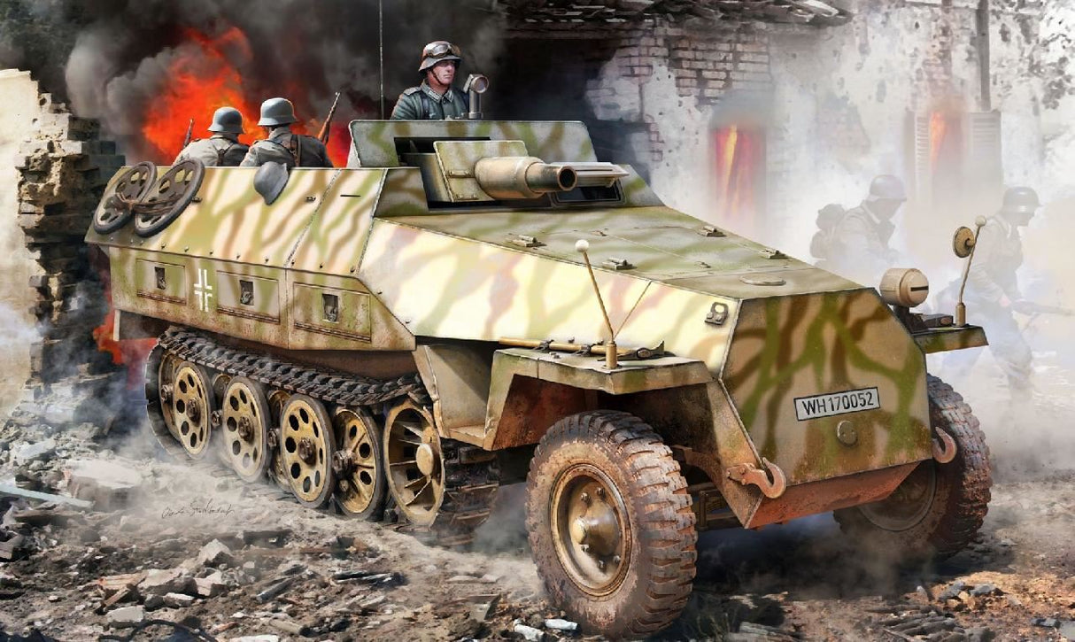 Dragon Sd.Kfz.251/9 Ausf.D Mit 7.5Cm Kanone 37