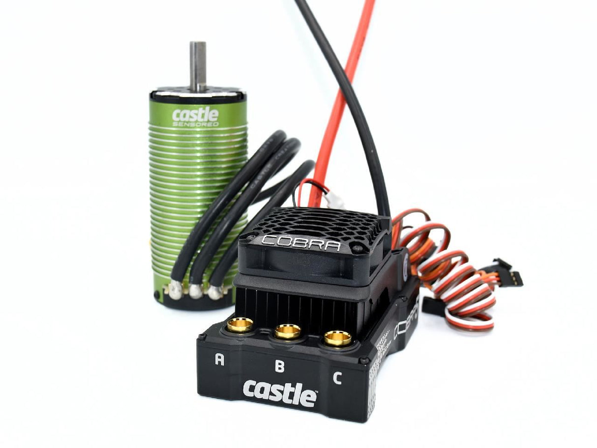 Castle Creations Cobra 5, 8S, 33.6V Esc, 20A Peak Bec W/1721-1260Kv