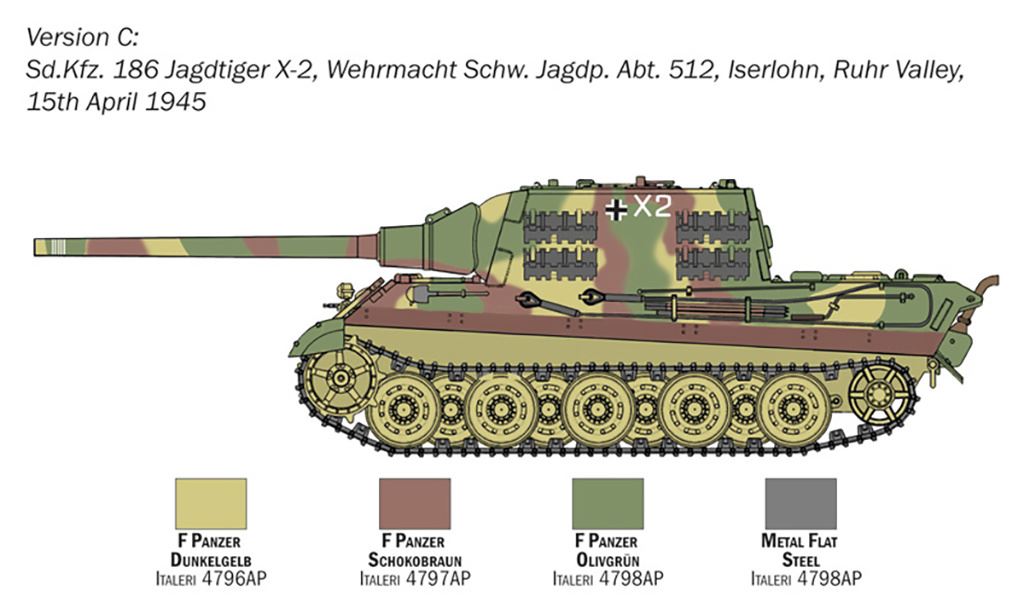 Italeri Sd.Kfz. 186 Jagdtiger