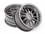 HPI Work Xsa 02c Wheel 26mm Light Gunmental (3mm/2pcs)