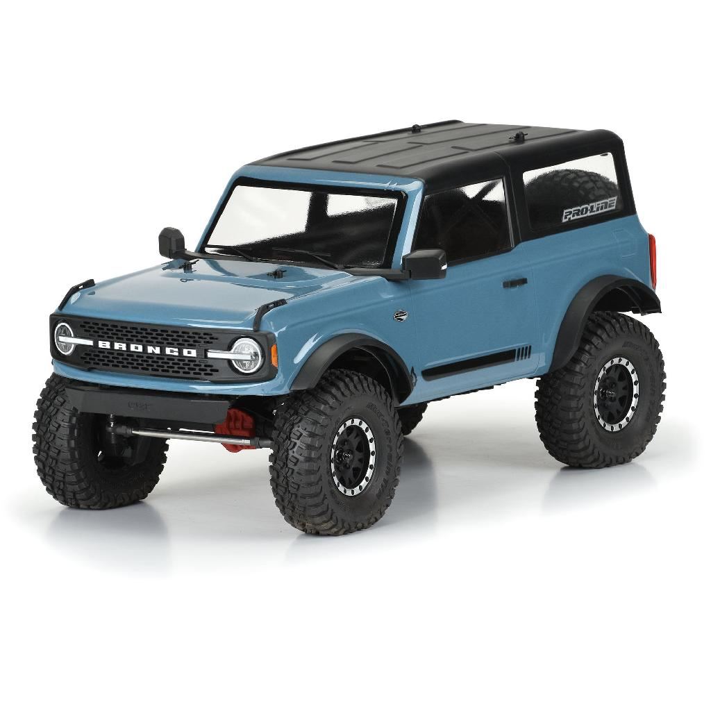 Proline 1/10 2021 Ford Bronco Clear Body Set 11.4In Wheelbase: Crawle