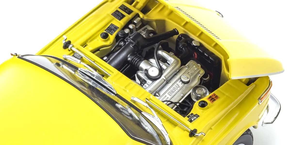 Kyosho 1:18 Bmw 2002 Tii 1972 Yellow