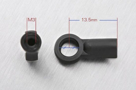 GMADE M3 ROD END WITH 6.8MM STEEL BALL (10)