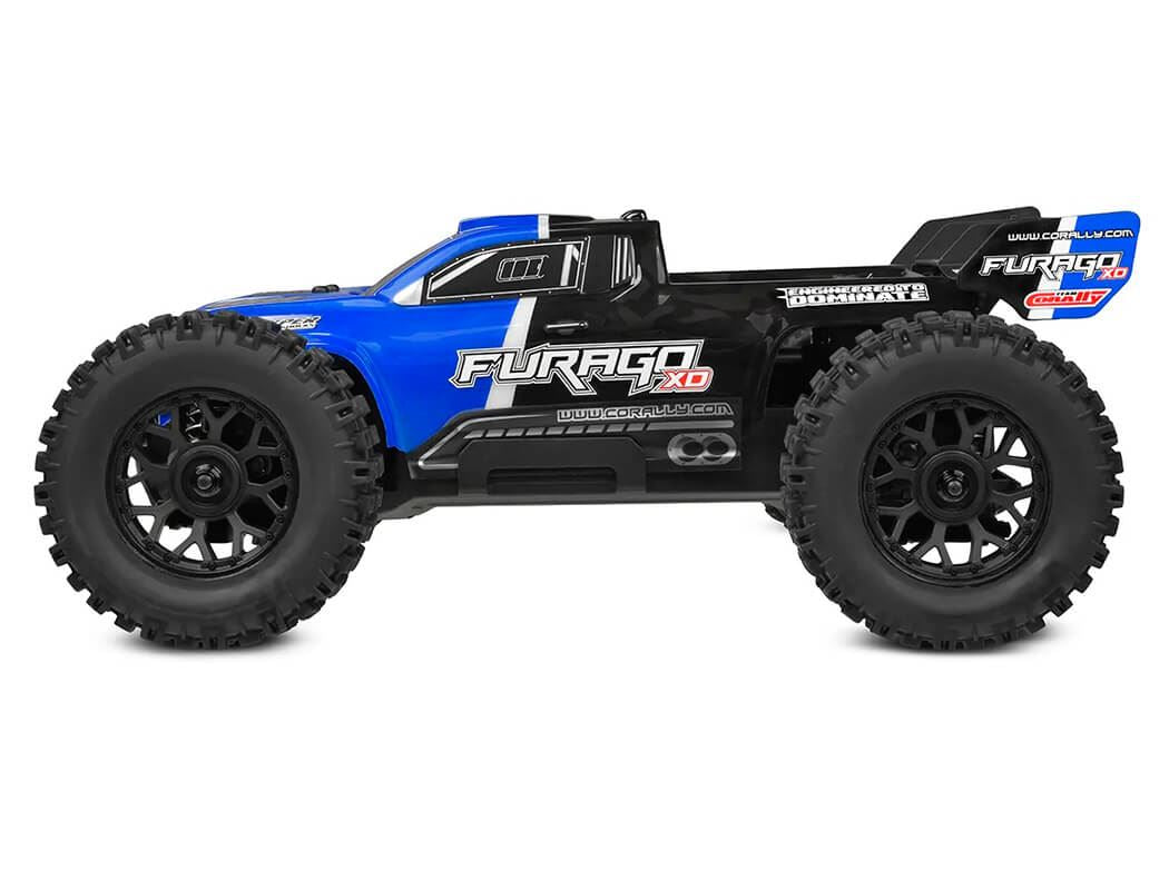 Corally Furago Xd Rtr Truck - Blue
