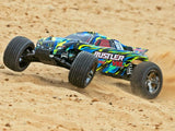 Traxxas Rustler VXL TSM RTR - Yellow
