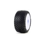 Pro-Line 1/28 Prism Front/Rear Carpet Tires Mounted 7Mm, White (4): L