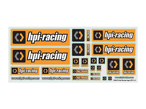 HPI Hpi Racing Logo 2011 V1 Sticker Sheet