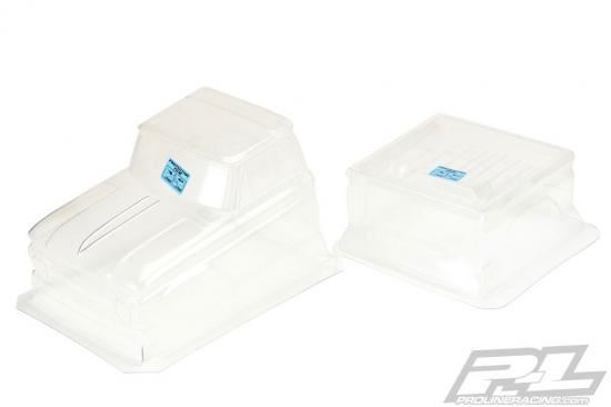 Proline 1966 Chevrolet C-10 Clear Body (Cab+Bed) Scx10 313