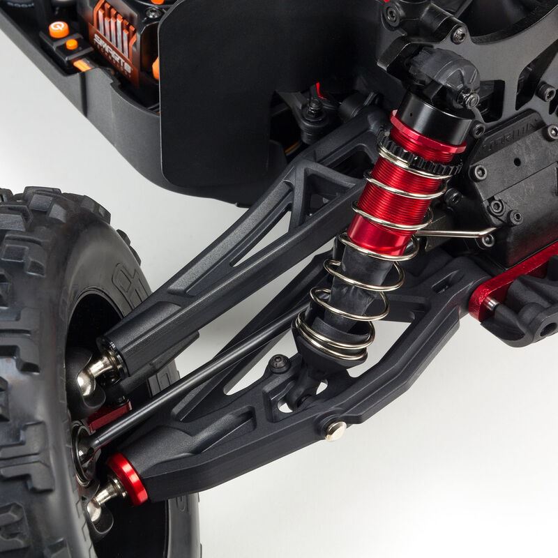 Arrma Kraton V5 6S 4WD BLX 1/8 Blue Monster Truck with Spektrum Firma - ARA8608V5T2