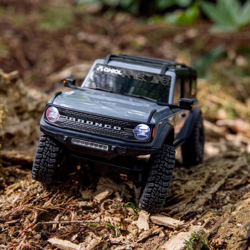Axial 1/30 Scx30 Ford Bronco 4X4 Rtr Rock Crawler Grey