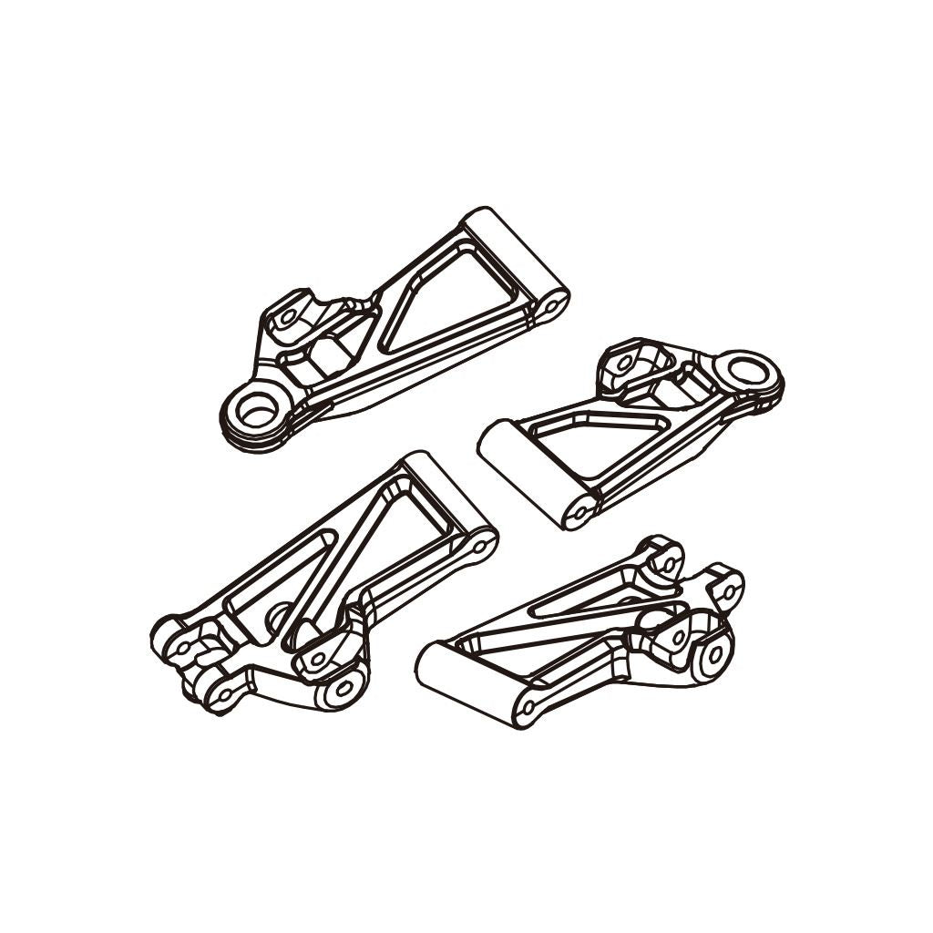 Pd Racing Rear Arm Down_L/R   1Pcs
Rr.Arm Down_L/R   1Pcs