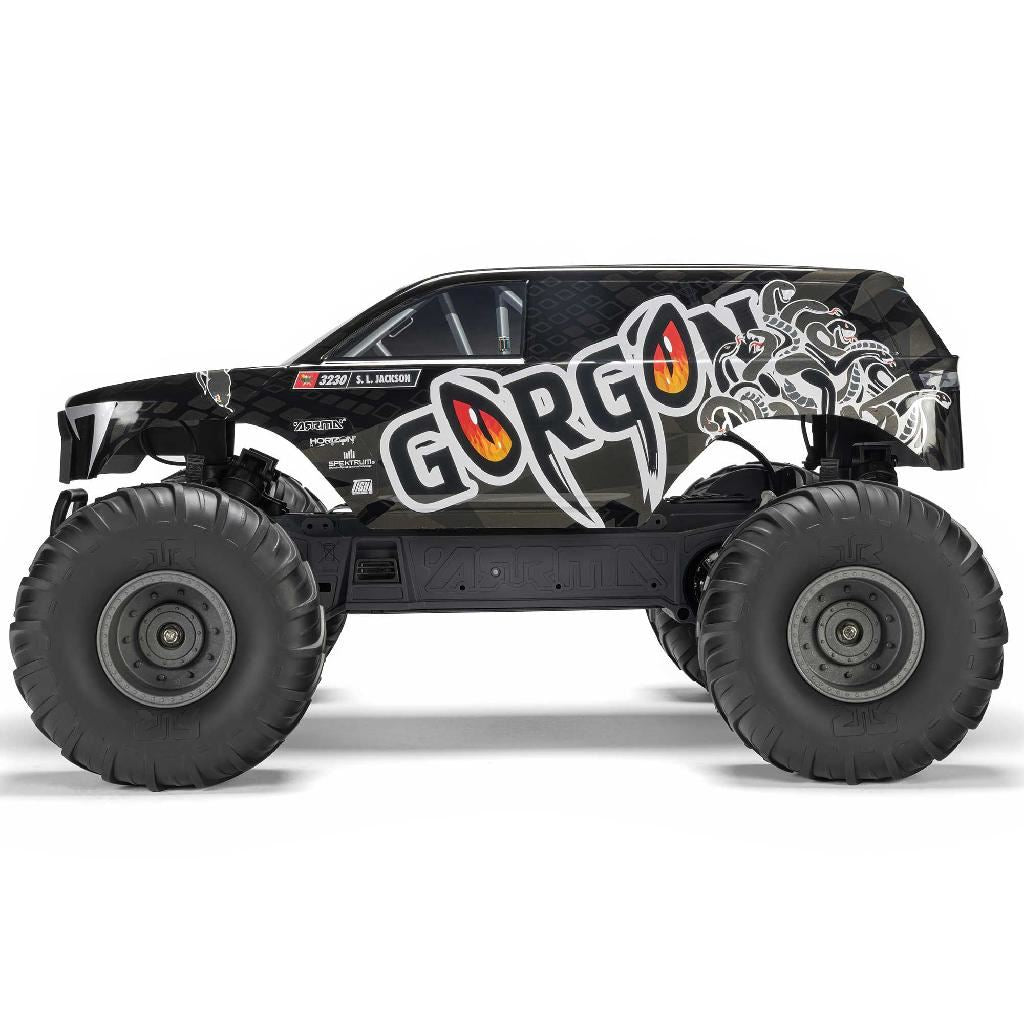 Arrma 1/10 Gorgon Mega 550 2Wd Mt With Battery & Charger Gun Metal