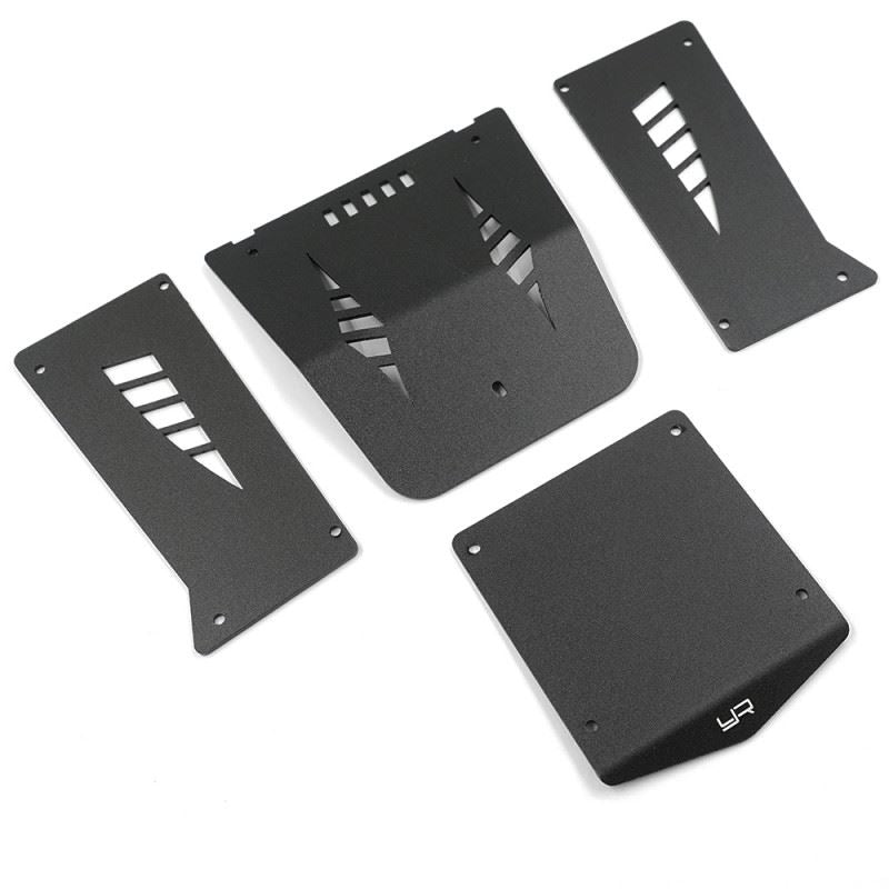 Yeah Racing Aluminum Cage Protector Panel Set For Axial 1/18 UTB18 Capra