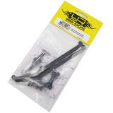 Yeah Racing High Flex Matte Graphite Side Guard Set for Yokomo YD2S Black