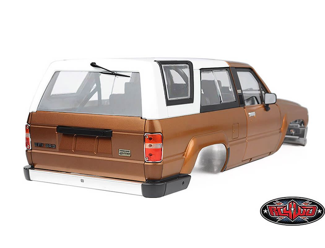 RC4WD 1985 TOYOTA 4RUNNER HARD BODY COMPLETE SET (BRIGHT GOLD METALLIC)