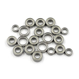 Yeah Racing Steel Bearing Set (20pcs) For Tamiya TT01