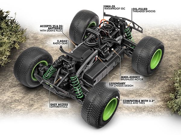 HPI Savage XS Flux Vaughn Gittin Jr Signature Edition