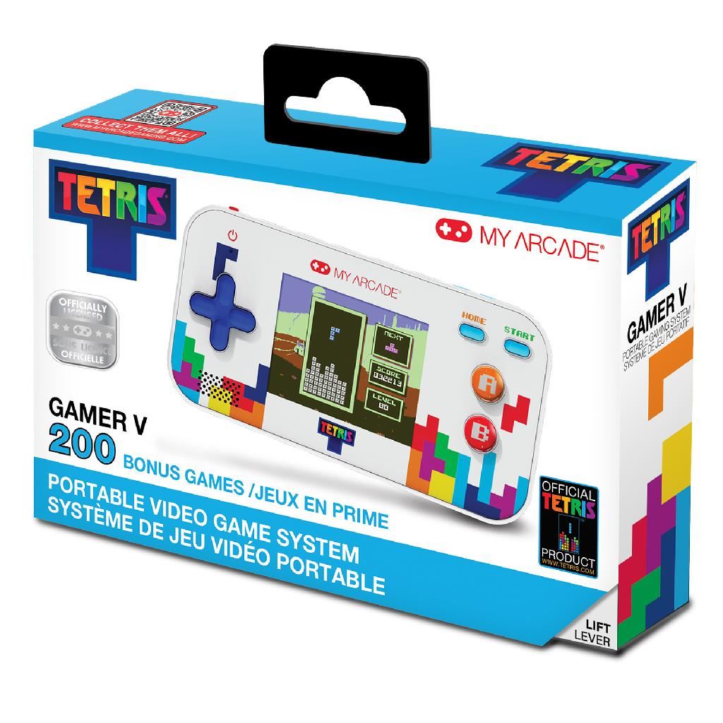 My Arcade (Parent) Tetris Gamer V Portable Video Game System (201 Games in 1)