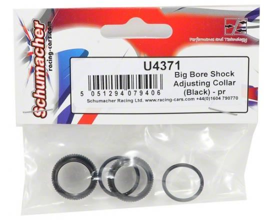 Schumacher Big Bore Shock Adjusting Collar (Black) - pr