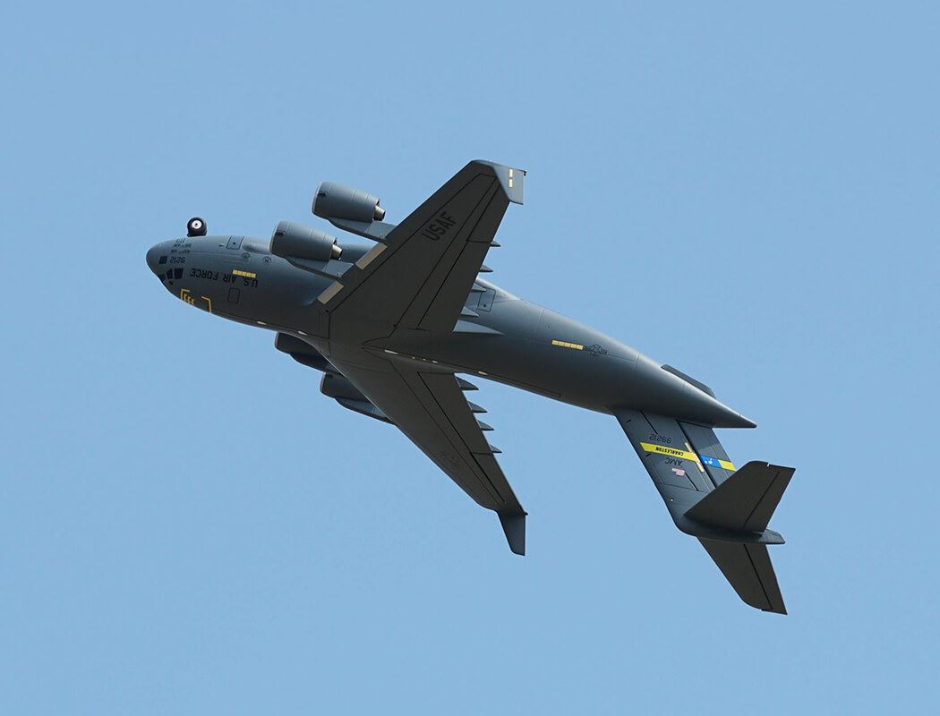 Xfly Quad 40Mm Edf Globemaster C-17 1200Mm W/O Tx/Rx/Batt