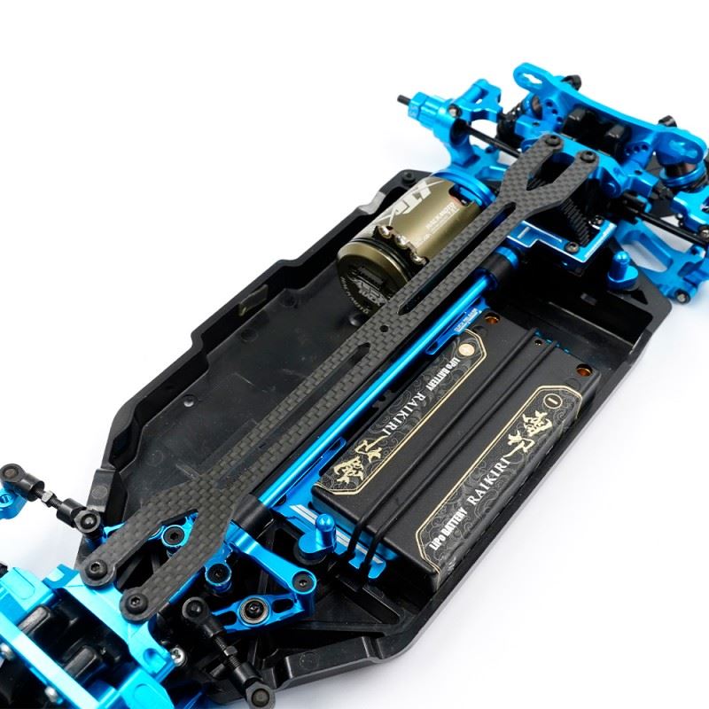 Yeah Racing 2.2Mm Graphite Upper Deck For Tamiya Tt02 Series