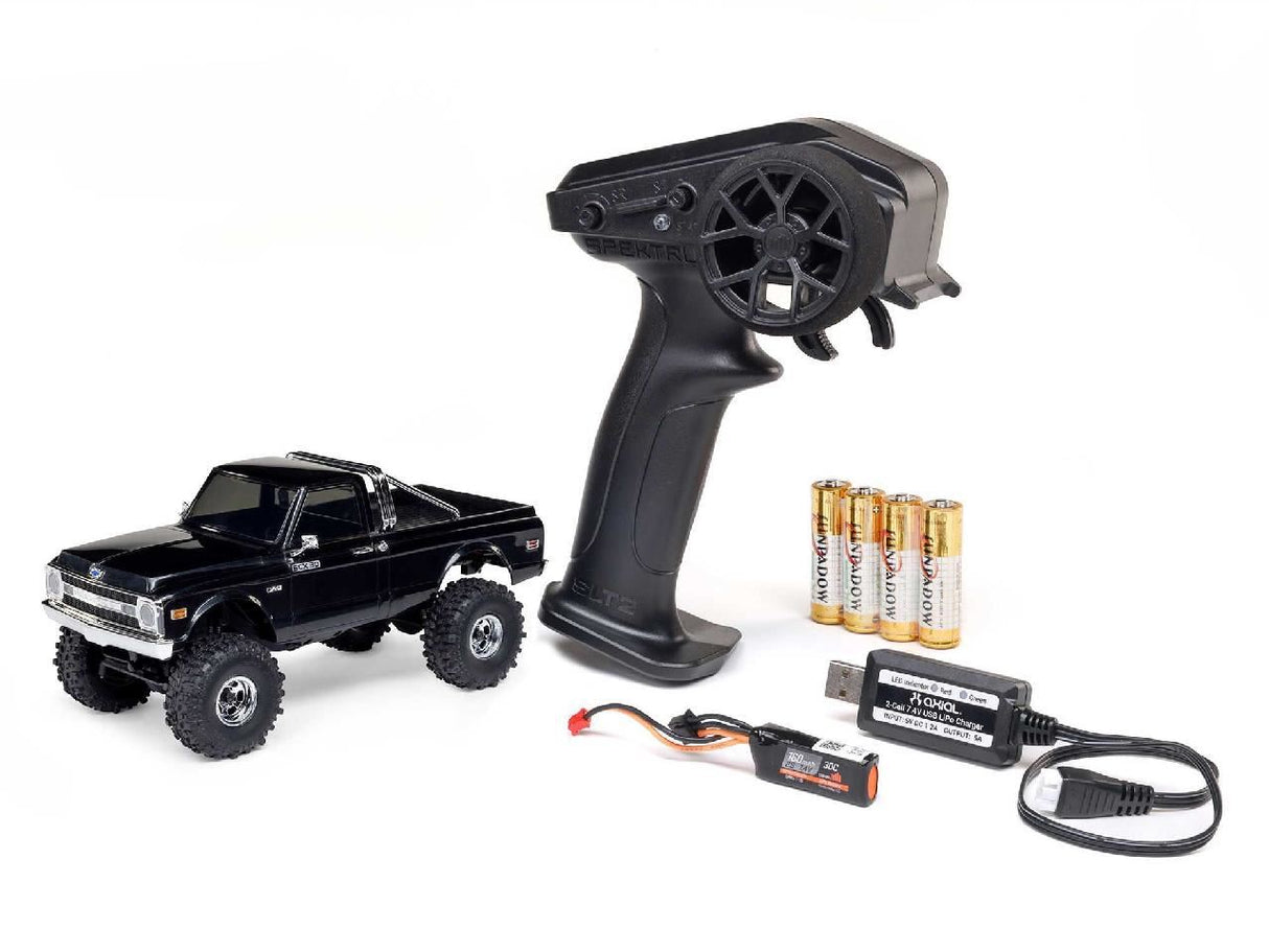 Axial 1/30 Scx30 Chevrolet K10 4X4 Rtr Brushed Rock Crawler (Batte