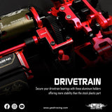 Yeah Racing Aluminum Main Shaft Bearing Holder Set For Tamiya Tt02 Series