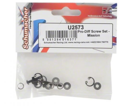 Schumacher Pro-Diff Screw Set