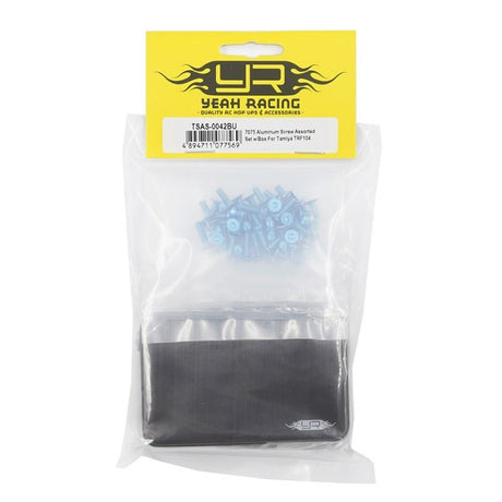 Yeah Racing 7075 Aluminum Screw Assorted Set W/Box For Tamiya Trf104