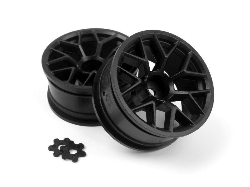 Rtr Wheel 26Mm Black (9Mm Offset/2Pcs)
