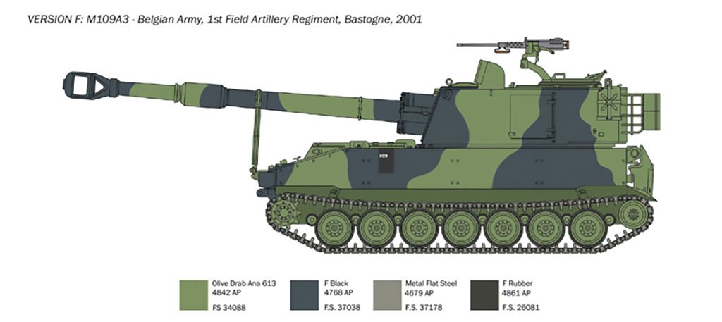 Italeri M-109/A2-A3-G