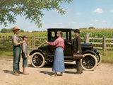 Icm �Doctor On Call’ 1918 Model T Car With 4 Figures